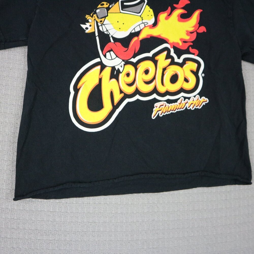 Cheetos Flaming Hot Cropped Tee Womens Small - Picture 3 of 6